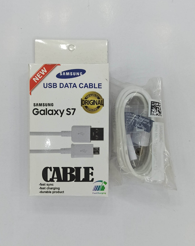 کابل تبدیل USB به microUSB مدل S7 طول 1 متر