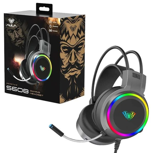هدست گیمینگ RGB آئولا مدل S608