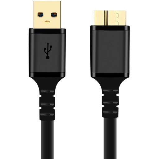 کابل اتصال هارد اکسترنال  طول 1.5 متر USB3 to Micro Cable
